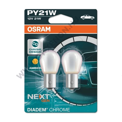 Osram PY21W Diadem Chrome 7507DC-2BL DUO BOX halogén izzó
