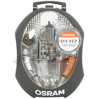 Osram H1/H7 CLK EURO 12V tartalék izzó / biztosíték készlet
