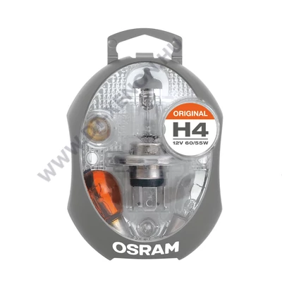 Osram H4 CLK EURO 12V tartalék izzó / biztosíték készlet