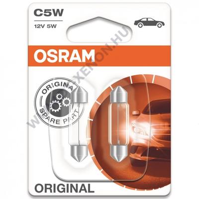 Osram C5W Original Line 12V szofita izzó DUO BOX 6418-02B