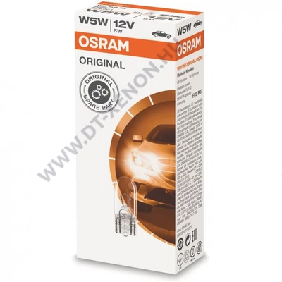 Osram T10 W5W Original Line izzó 2825 (10db-os készlet)