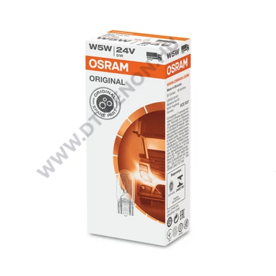 Osram T10 W5W 24V Original Line izzó (10db-os készlet)