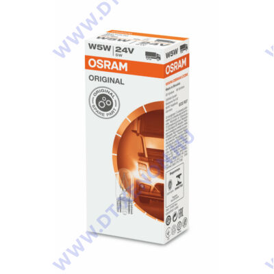Osram T10 W5W 24V Original Line izzó (10db-os készlet)