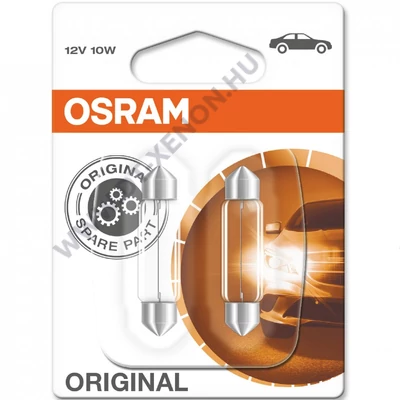 Osram C10W Original Line szofita izzó 6411-02B DUO BOX