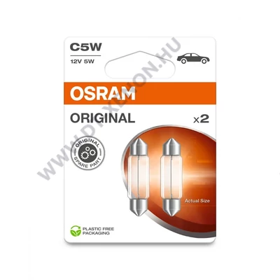 Osram C5W Original Line 12V szofita izzó DUO BOX 6418-2BL