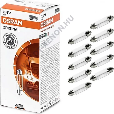 Osram C5W Original Line 24V szofita izzó 6424 10db-os készlet
