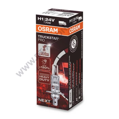 Osram Truckstar Pro Next Gen 24V +120% H1 halogén izzó 64155TSP