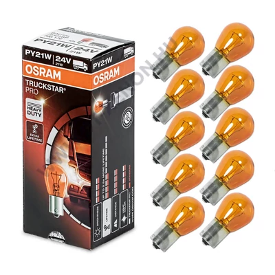 Osram PY21W BAU15S Truckstar Pro 24V halogén izzó 7510TSP