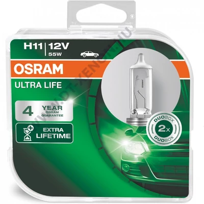 Osram Ultra Life H11 DUO BOX halogén izzó 64211ULT-HCB