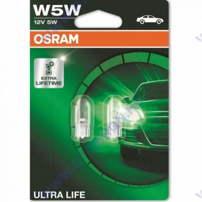 Osram T10 W5W Ultra Life halogén izzó DUO BOX