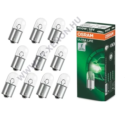 Osram R10W BA15S Ultra Life halogén izzó 5008ULT 10db-os készlet
