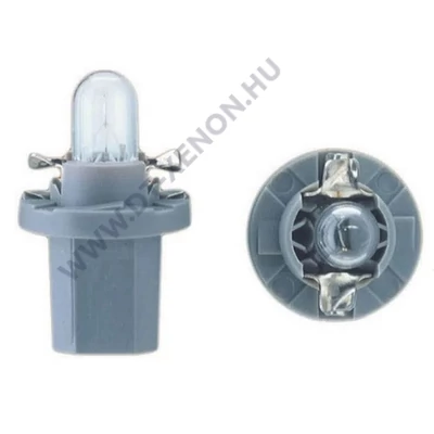 Philips BAX8,5d/2 1,2W 24V szürke műszerfal izzó 10db-os készlet