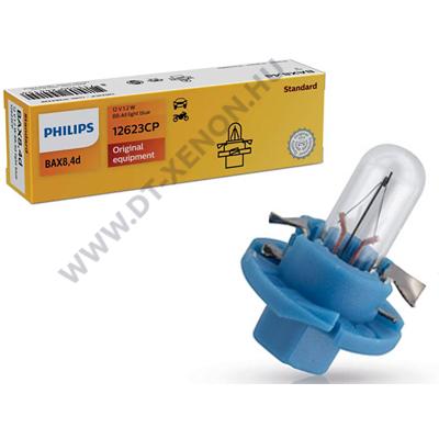 Philips BAX8,4d 1,2W 12V műszerfal izzó 12623CP 10db-os készlet