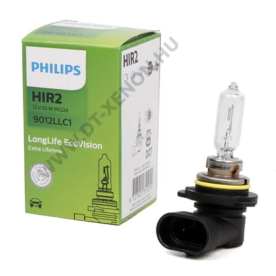 Philips HIR2 9012LLC1 LongLife halogén izzó