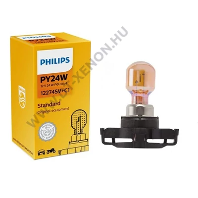 Philips PY24W SilverVision PGU20/4 12274SV+C1
