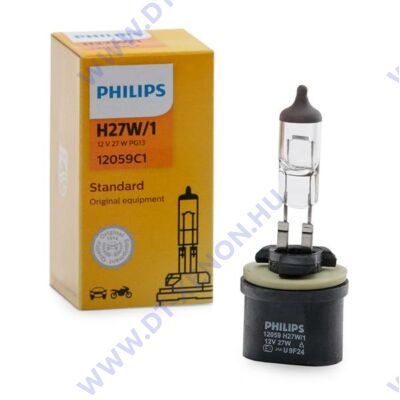 Philips H27/1W standard halogén izzó 12059C1