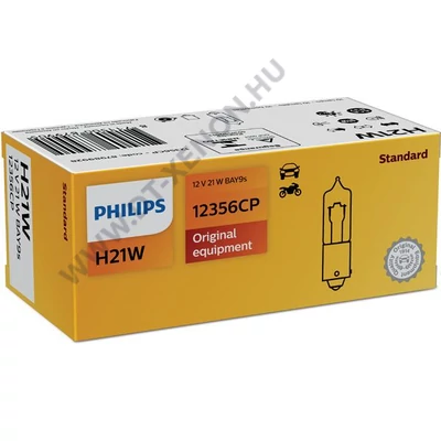 Philips H21W BAY9S Standard izzó 12356CP