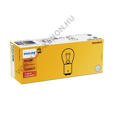 Philips P21/5W BAY15D Vision halogén izzó +30% 12499CP 10db-os csomag