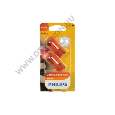 Philips T20 WY21W Vision halogén izzó +30% 12071B2 DUO pack