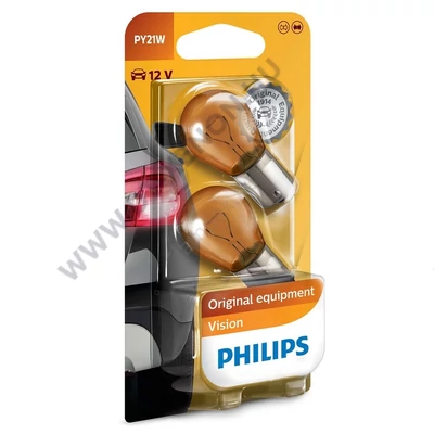 Philips PY21W BAU15S Standard Vision +30% DUO BOX halogén izzó 12496NAB2