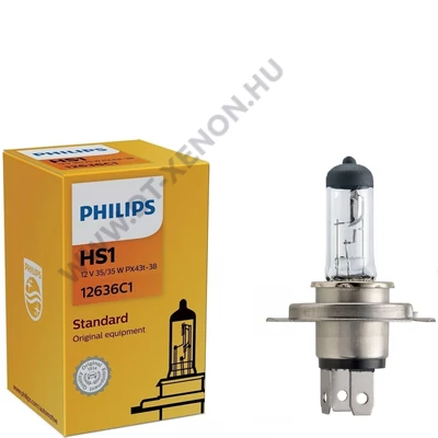 Philips HS1 Standard Vision 35/35W 12V +30% halogén izzó 12636C1
