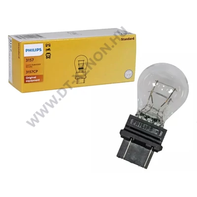Philips P27/7W Standard Vision +30% halogén izzó 3157CP