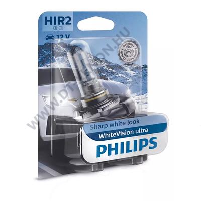 Philips HIR2 WhiteVision Ultra halogén izzó +60% 9012WVUB1