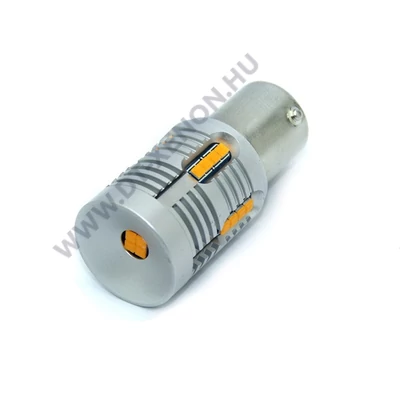 Bajonett (BAU15S - PY21W) LED 24SMD sárga Digital Can-Bus