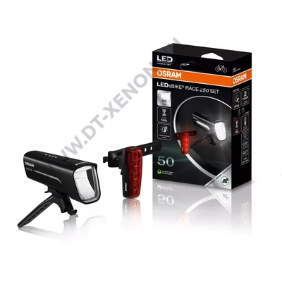 Osram LEDSBIKE Race 50 első+hátsó Kerékpár lámpa készlet LEDBL101