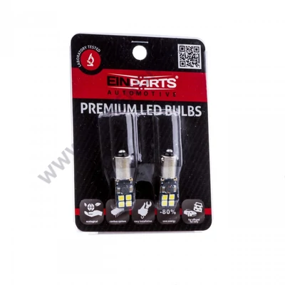 Bajonett (H6W - BAX9S) LED 8 SMD Einparts EPL146