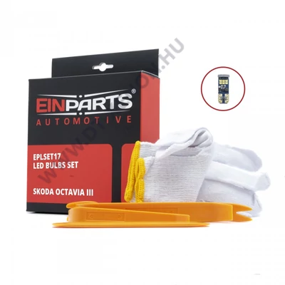 Einparts EPLSET17 Skoda Octavia III beltéri LED készlet