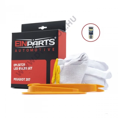 Einparts EPLSET25 Peugeot 207 beltéri LED készlet