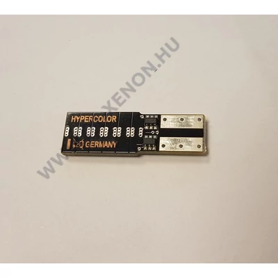 HyperColor T10 (W5W) 6SMD LED Can-Bus 4000K 1oldalas