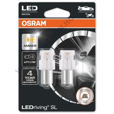 Osram BAU15S (PY21W) 7507DYP LEDriving SL standard LED