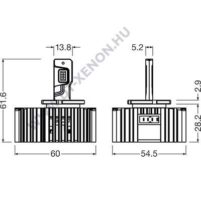 Osram LEDriving HL EASY XEN D5S 50W LED 12V 6500K +180% DUO BOX 66540DWESY-2HB
