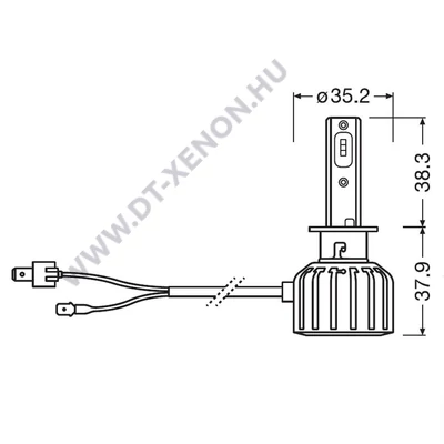 Osram Night Breaker LED H1 16W +220% 6000K DUO BOX 64150DWNB-2HFB