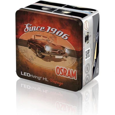 Osram LEDriving HL VINTAGE H1 +300% 13W 12V 2700K LED készlet 64150DWVNT-2MB