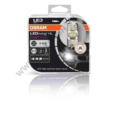 Osram LEDriving HL EASY H3 8W 12V 6500K LED DUO BOX 64151DWESY-2HB