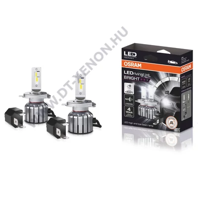 Osram LEDriving HL Bright +300% H4 / H19 15W 12V 6000K LED készlet 64193DWBRT-2HFB