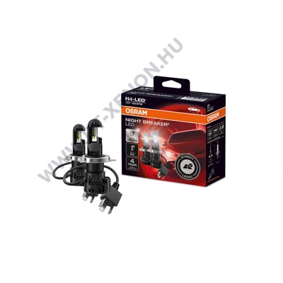 Osram Night Breaker H4 27/23W LED készlet 64193DWNB-2HFB 6000K +230% StVZO engedély