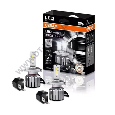 Osram LEDriving HLT Bright +300% H4 15W 24V 6000K LED készlet 64196DWBRT-2HFB