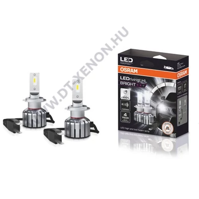 Osram LEDriving HL Bright +300% H7 / H18 19W 12V 6000K LED készlet 64210DWBRT-2HFB