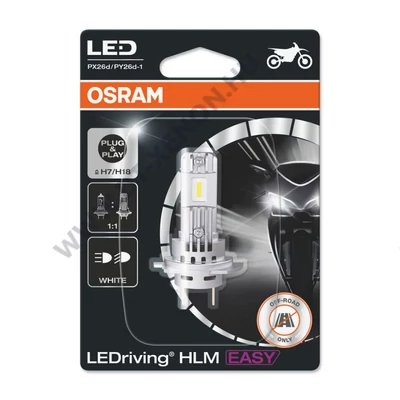 Osram LEDriving HLM EASY H7 / H18 16W 12V 6500K LED 64210DWESY-01B 1db-os kiszerelés