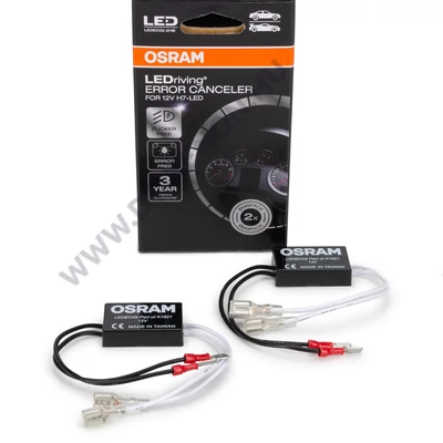 Osram H7 LED canbus hibatörlő adapter készlet LEDEC02-2HB