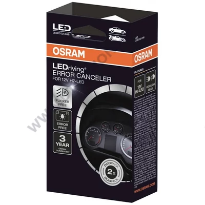 Osram H7 LED canbus hibatörlő adapter készlet LEDEC02-2HB