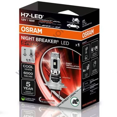 Osram Night Breaker LED Speed H7 16W 6000K Motorkerékpárhoz 64210DWNBSP-1HB