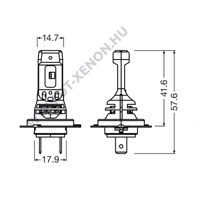 Osram Night Breaker LED Speed H7 16W 6000K DUO BOX 64210DWNBSP-2HB 