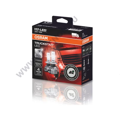 Osram Truckstar LED H7 16W 24V +230% 6000K DUO BOX 64215DWTS-2HFB