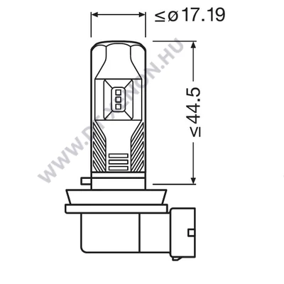 Osram LEDriving HL EASY H8 H11 H16 LED ködlámpa világítás DUO BOX 64211DWESY-2HB