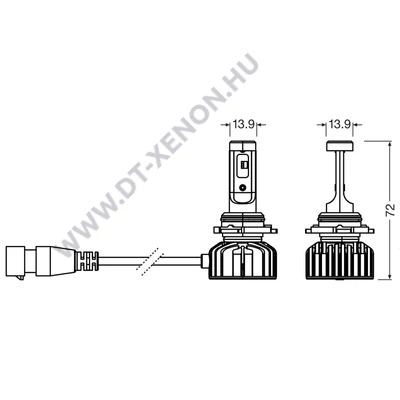 Osram Night Breaker LED Smart HB4 10W 6000K DUO BOX 9006DWNBSM-2HB